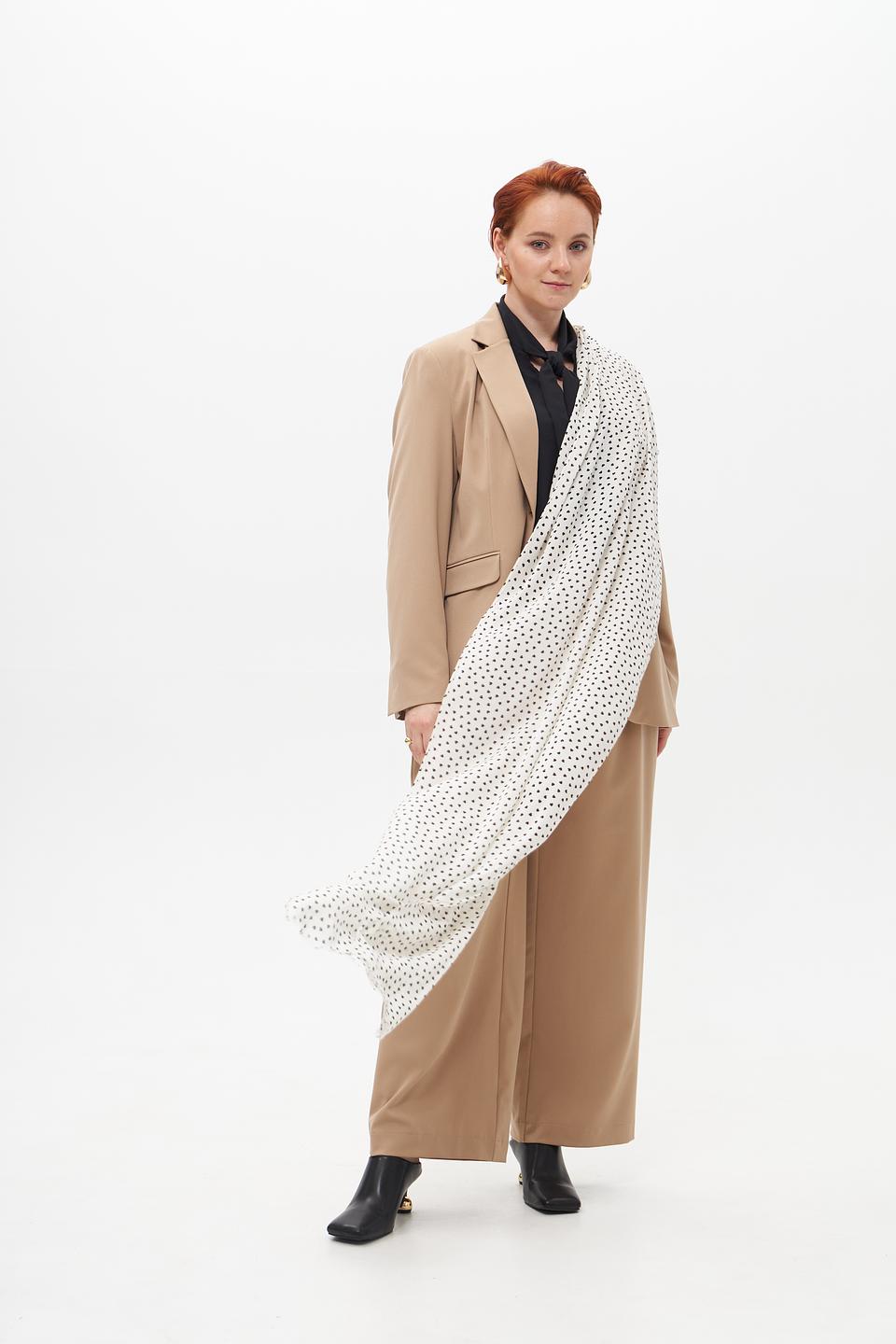 Шарф Olsen с сердечками