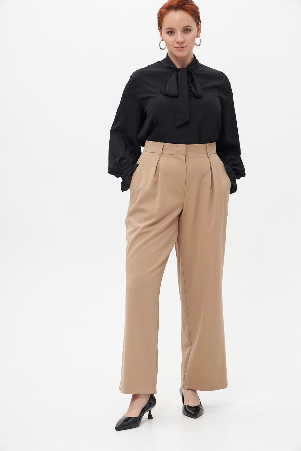 Брюки палаццо Bugatti бежевые