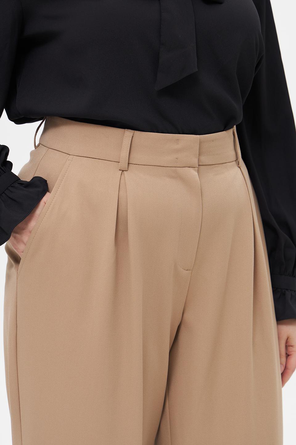 Брюки палаццо Bugatti бежевые