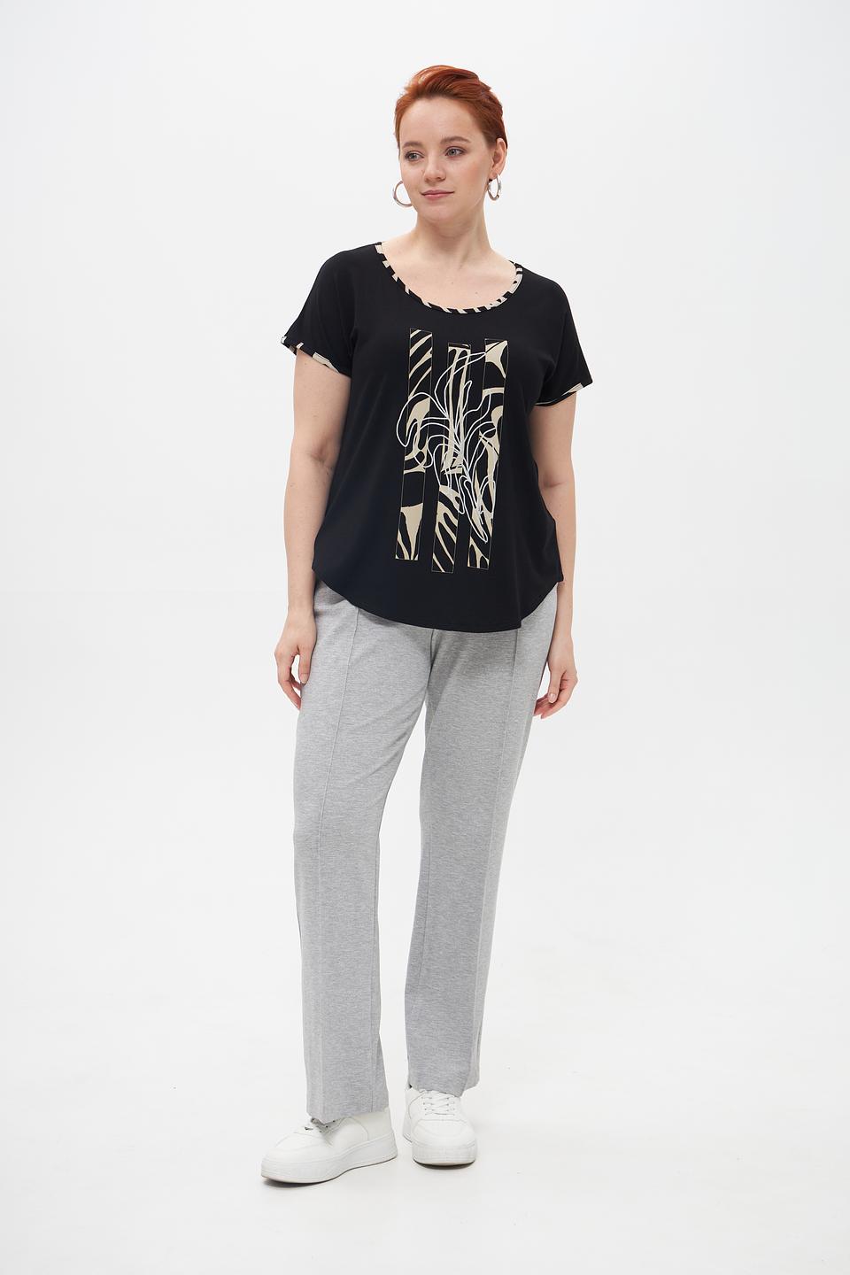 Футболка Doris Streich с принтом