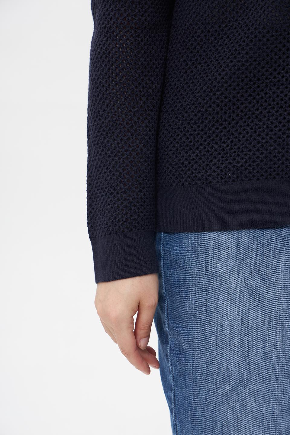 Жакет Lebek вязаный с капюшоном