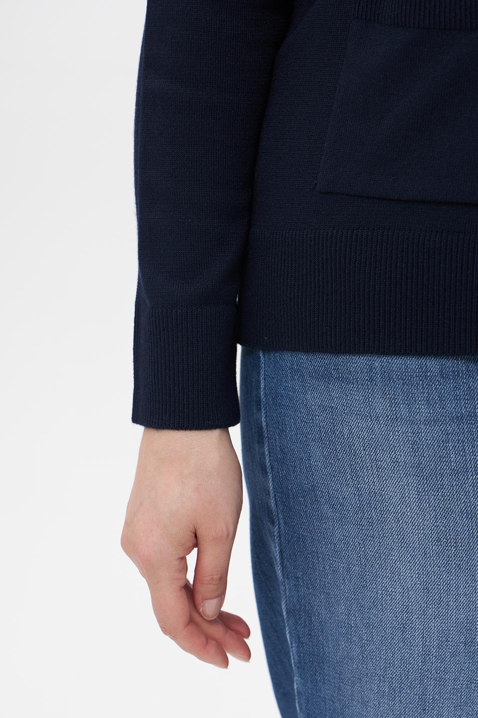 Жакет Lebek темно-синий