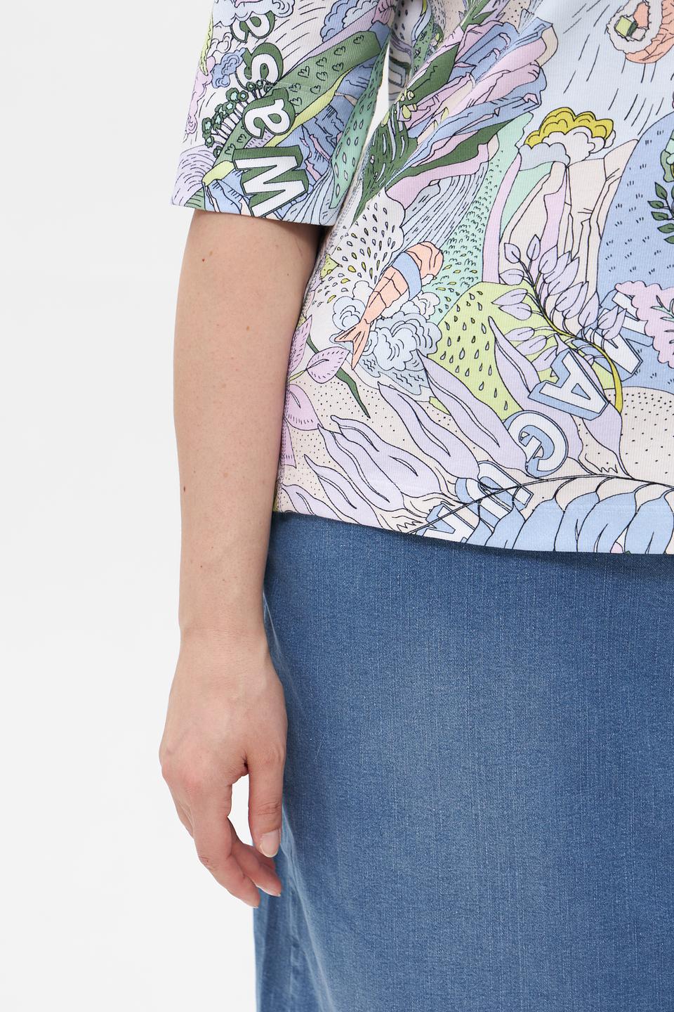 Футболка Marc Cain Sushi принт