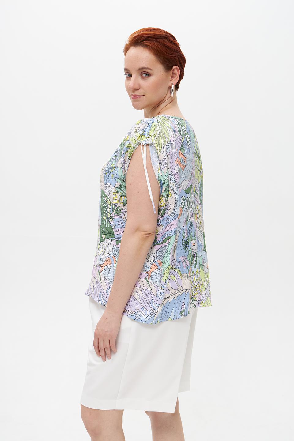 Блузка Marc Cain Sushi принт