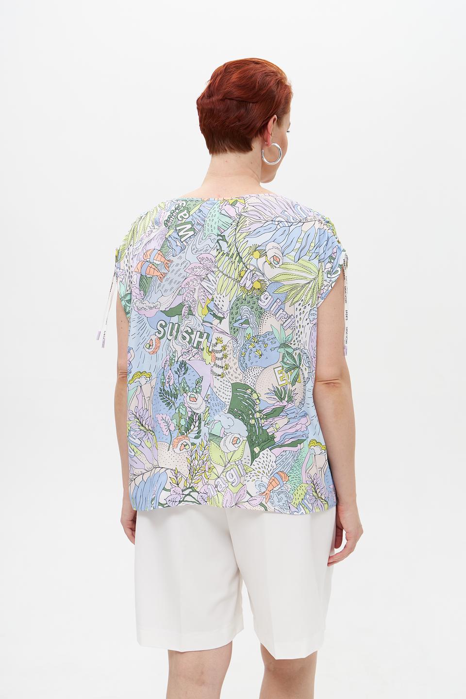 Блузка Marc Cain Sushi принт