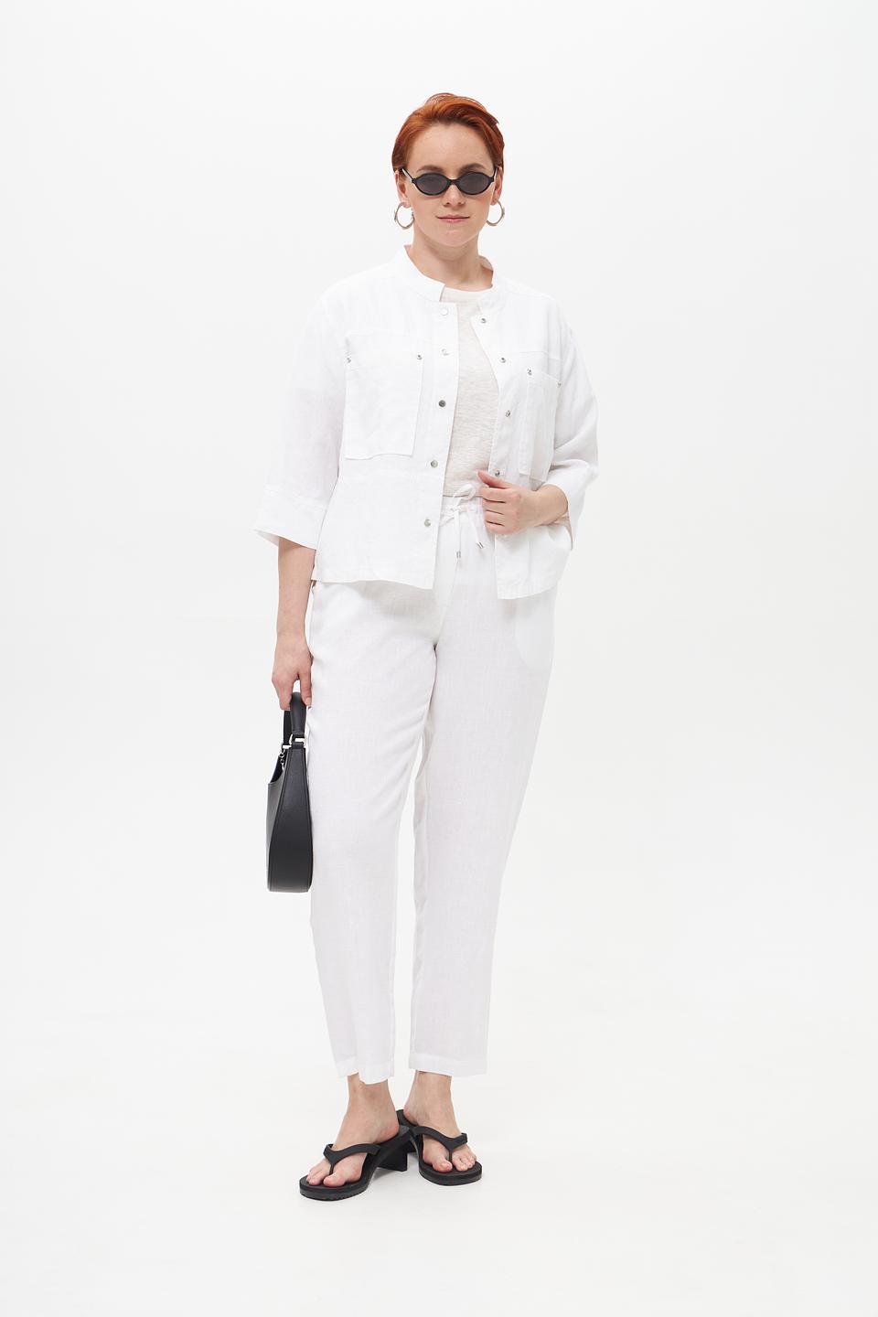 Жакет Doris Streich льняной белый