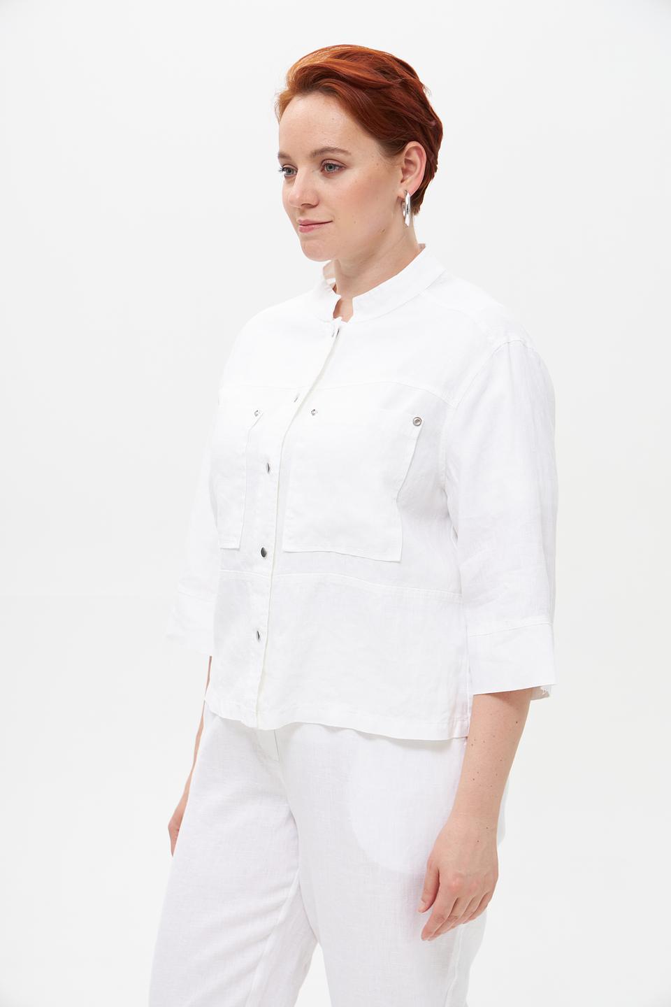 Жакет Doris Streich льняной белый