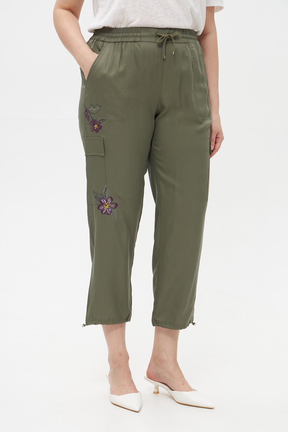 Брюки карго Rabe collection хаки