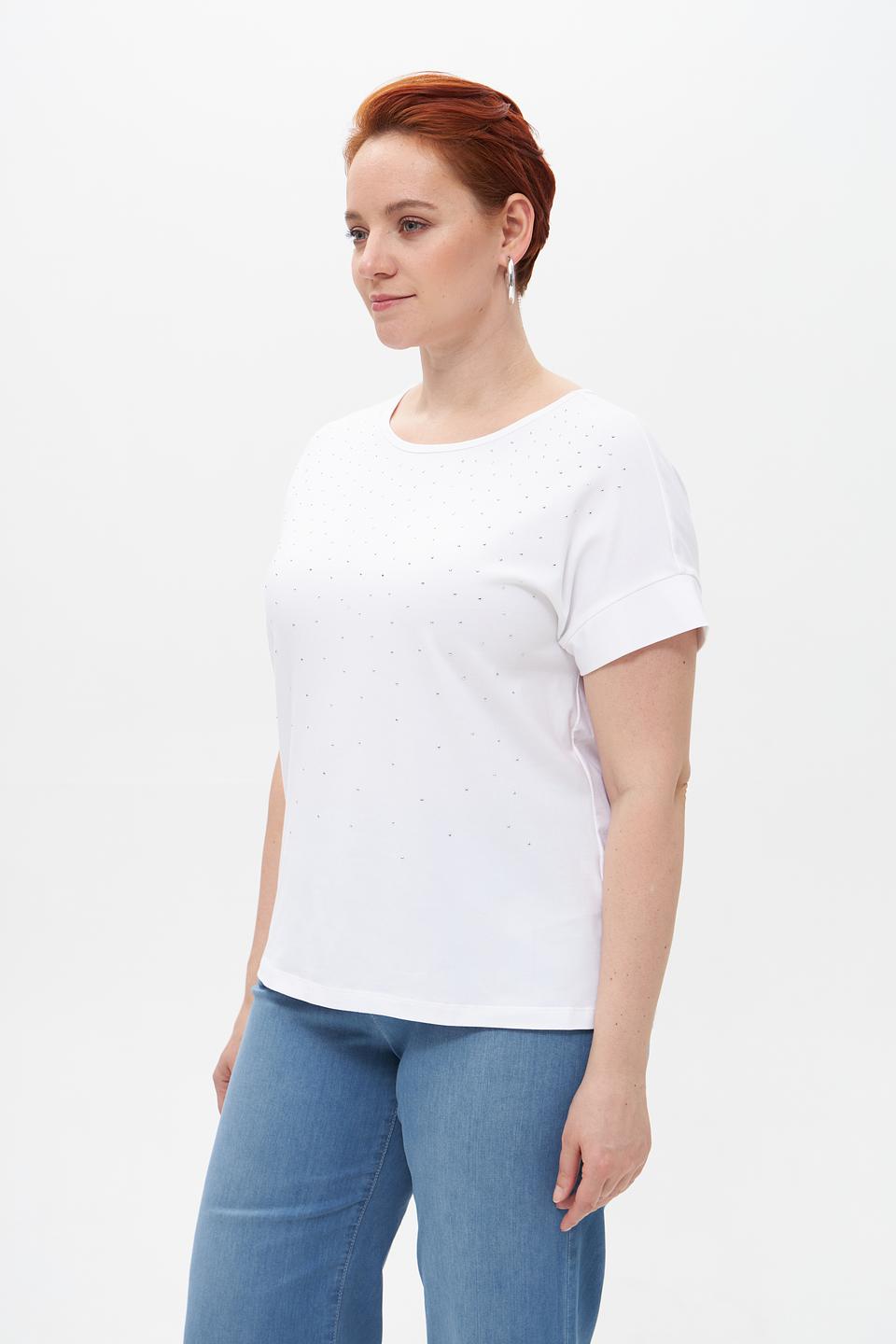 Футболка Rabe collection с камнями