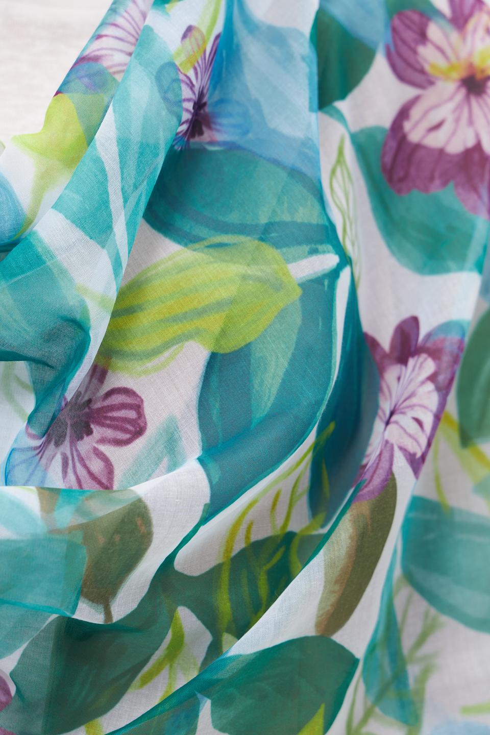 Шарф Rabe collection с цветочным принтом