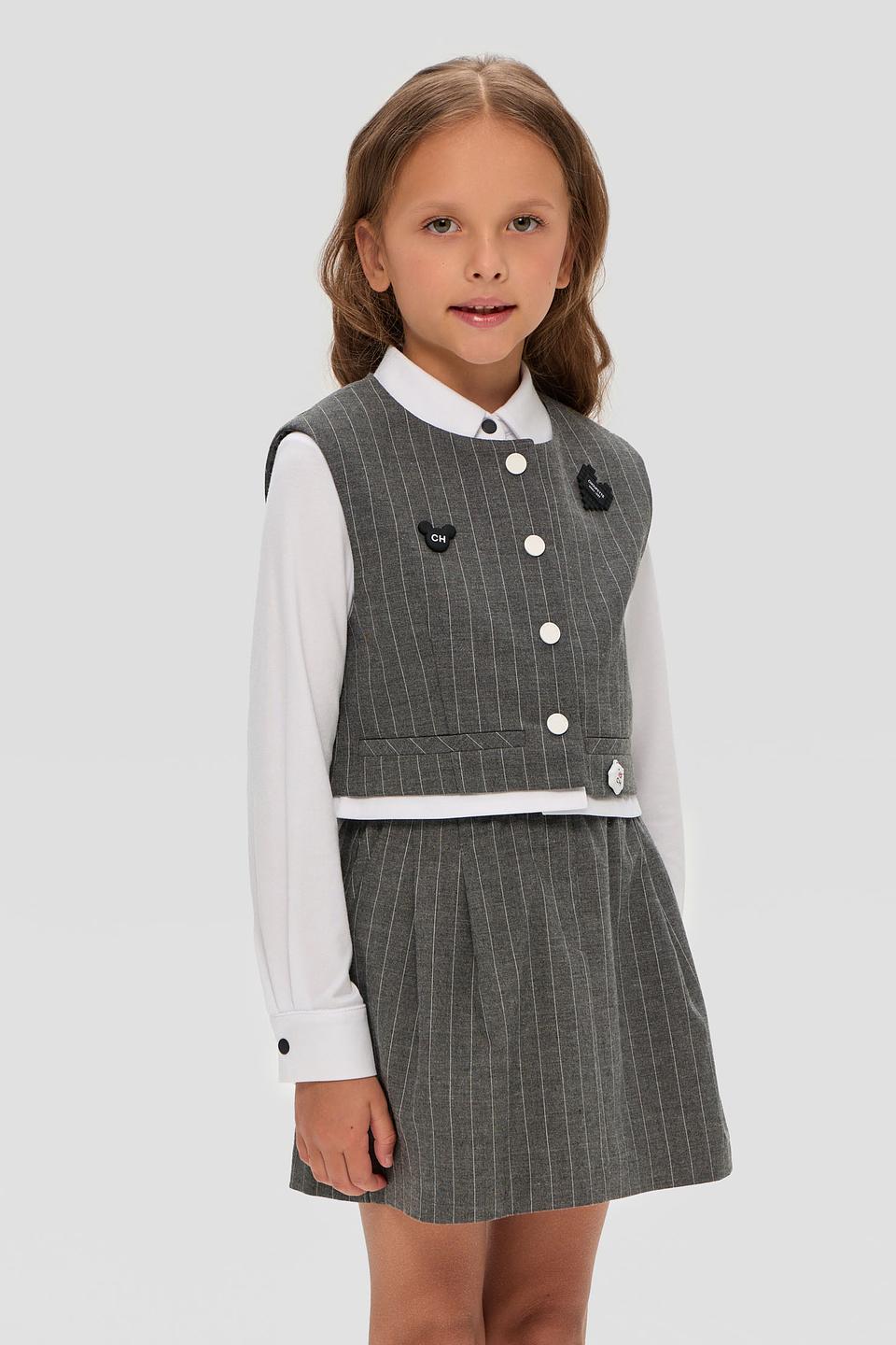 Жилет Choupette дев. в клетку