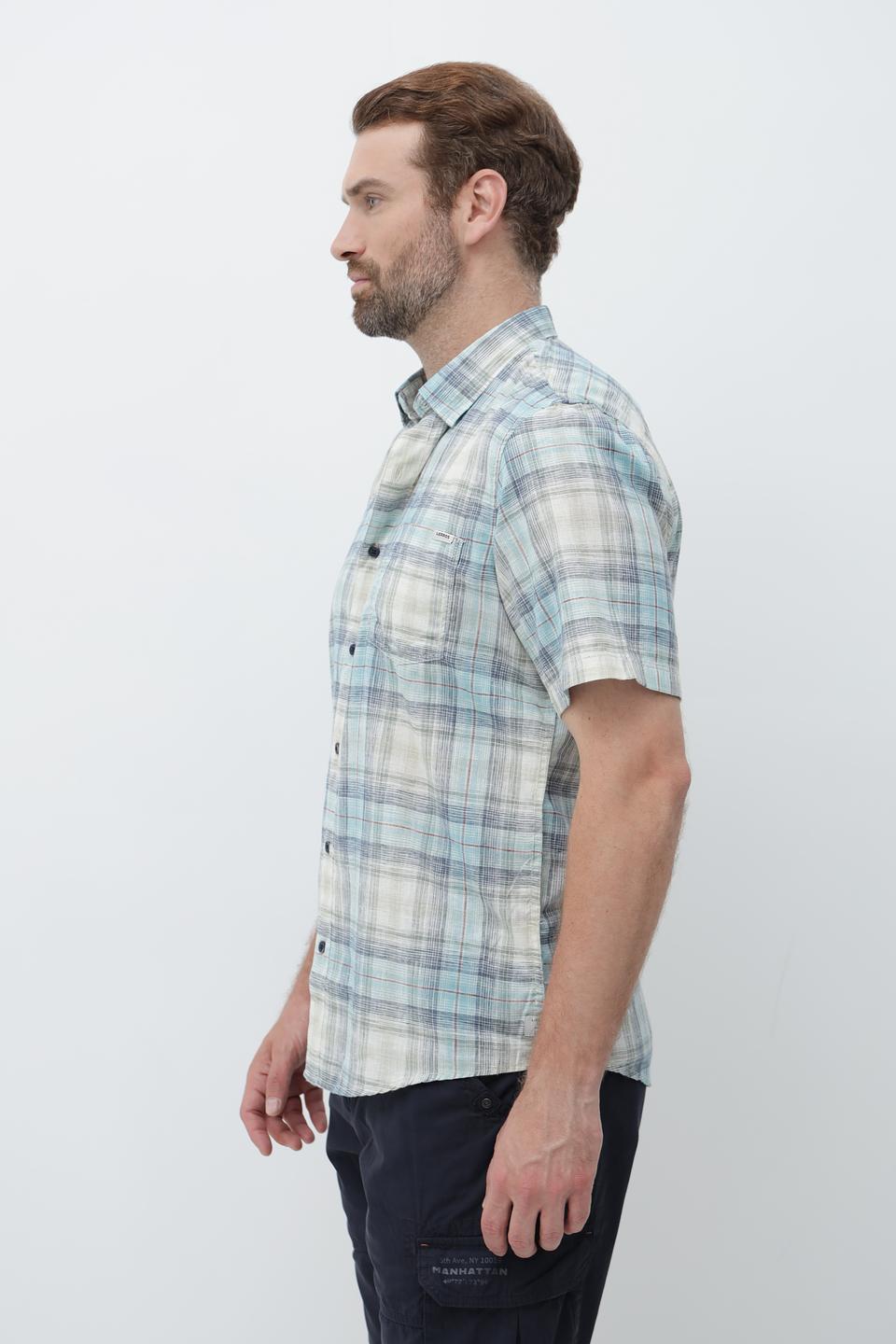 Рубашка кр-рукав Lerros в клетку