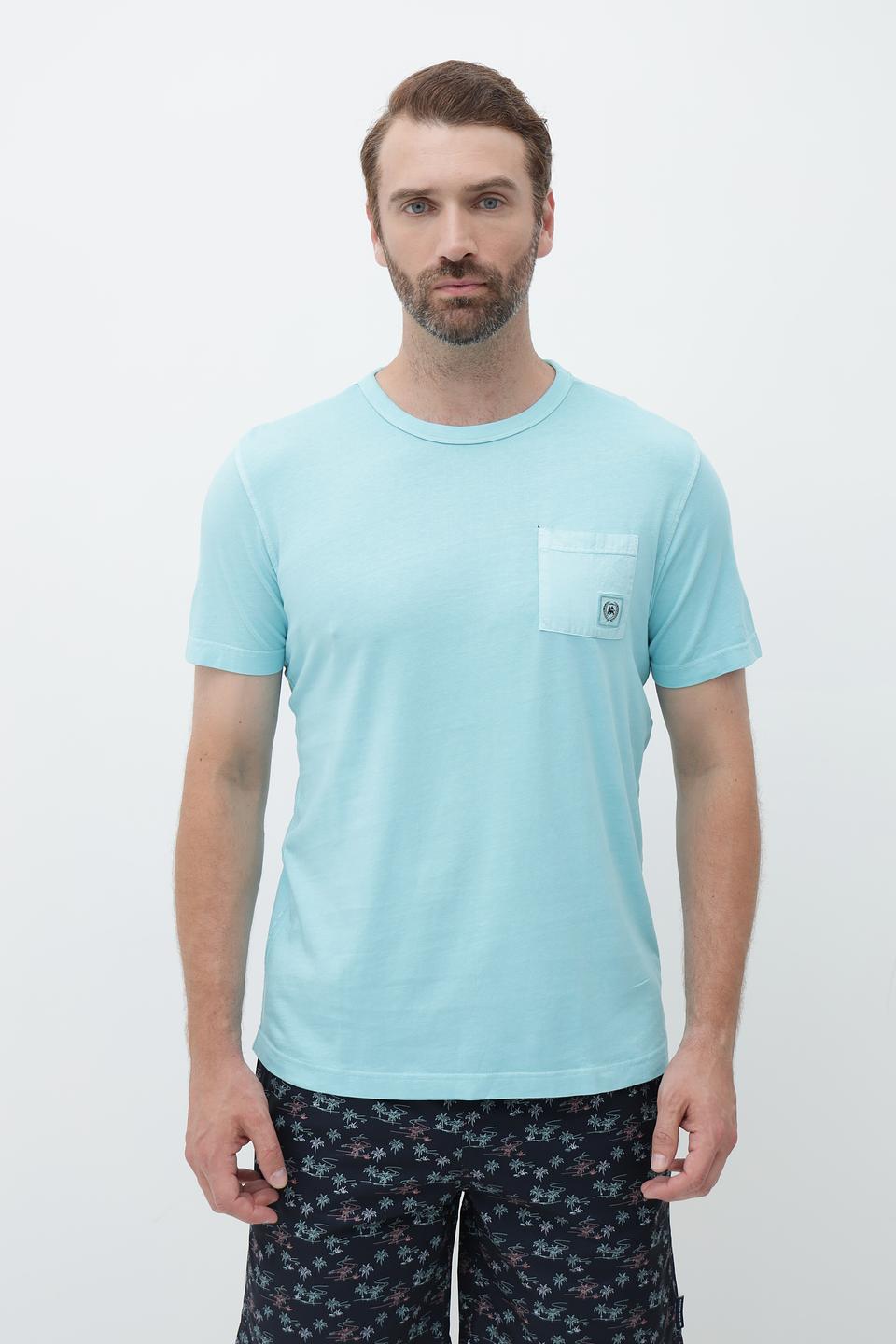 Футболка Lerros с карманом мятная