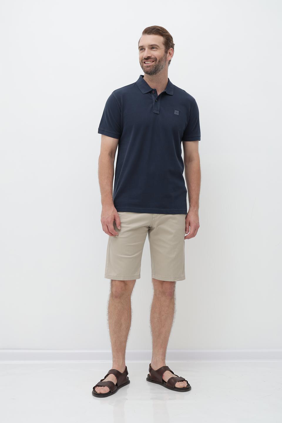 Поло Lerros men тёмно-синее