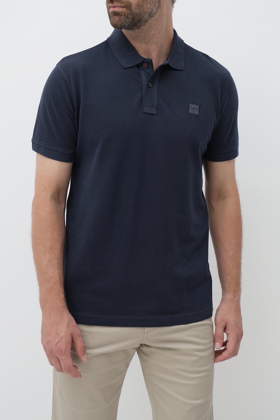 Поло Lerros men тёмно-синее