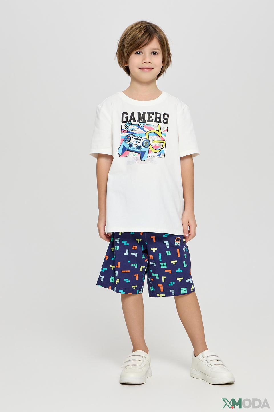 Футболка Choupette "Gamers" белая