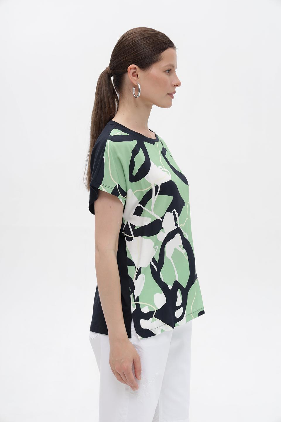 Блуза Tom Tailor с принтом