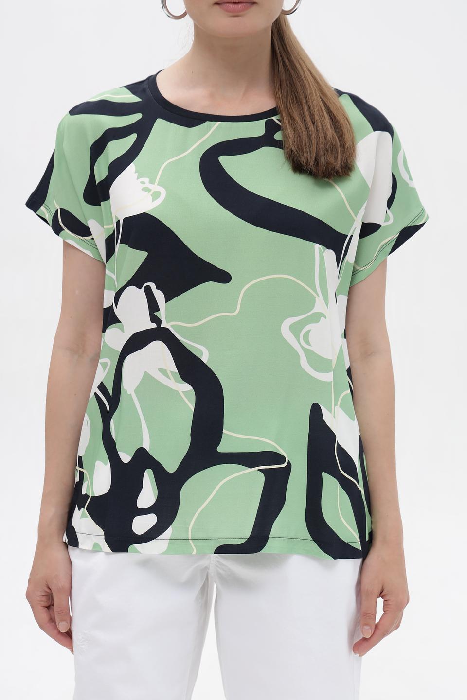 Блуза Tom Tailor с принтом