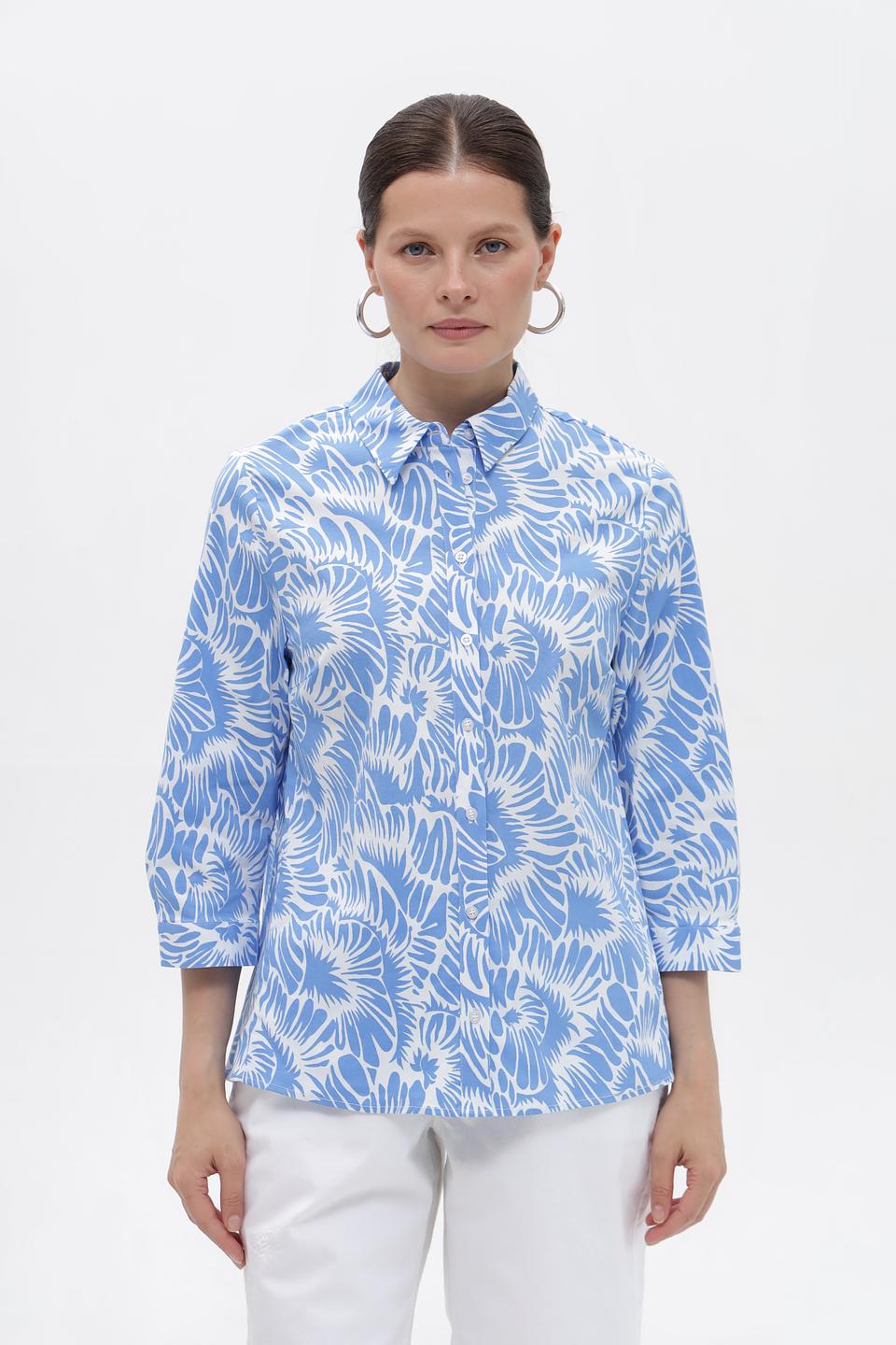 Блуза More and More с принтом