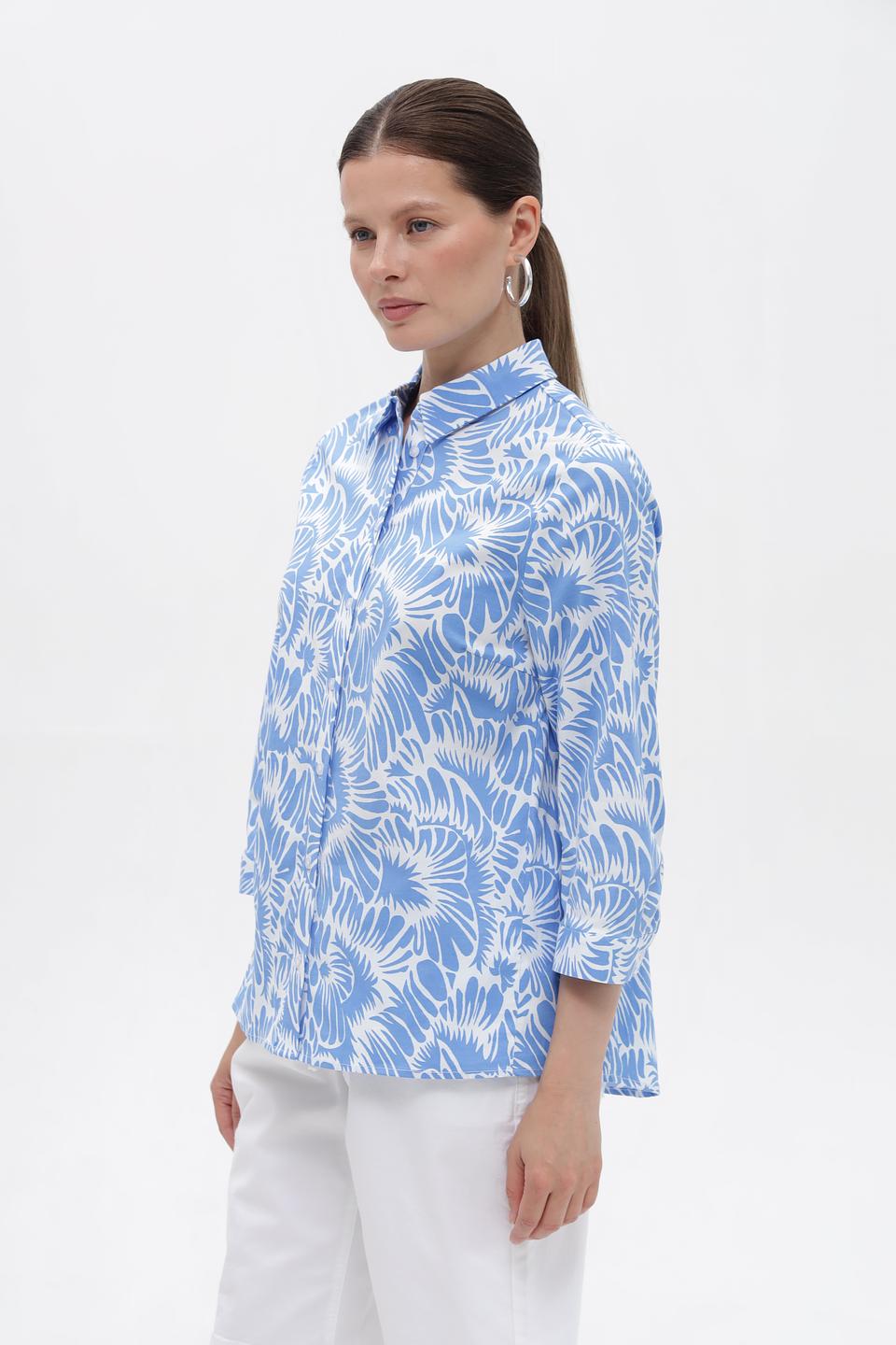 Блуза More and More с принтом