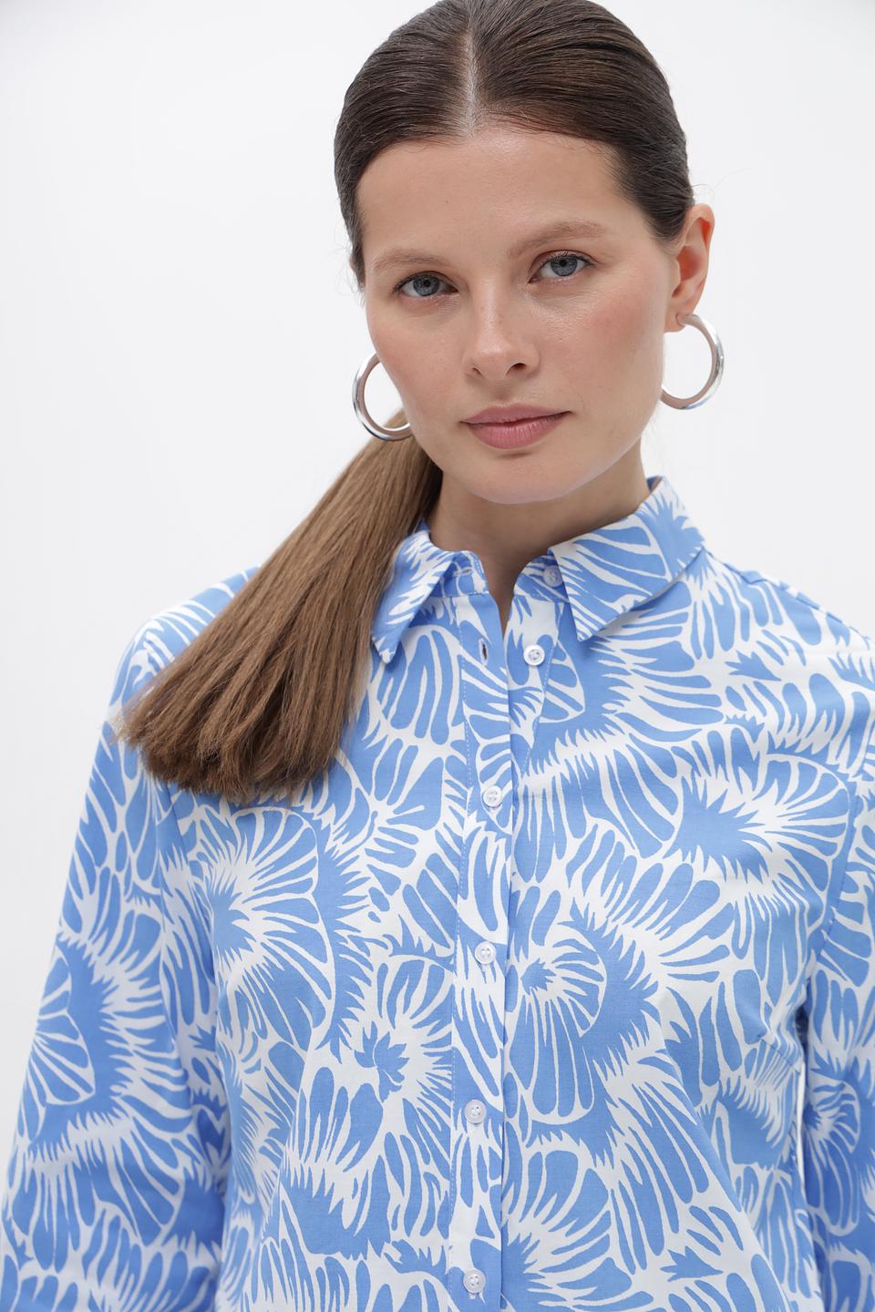 Блуза More and More с принтом