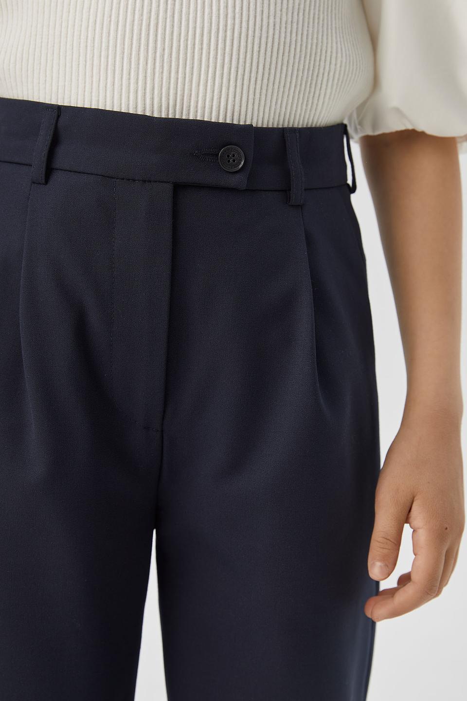 Брюки Choupette дев. классические синие