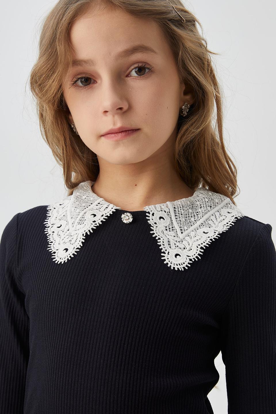 Блуза Choupette с кружевным воротником