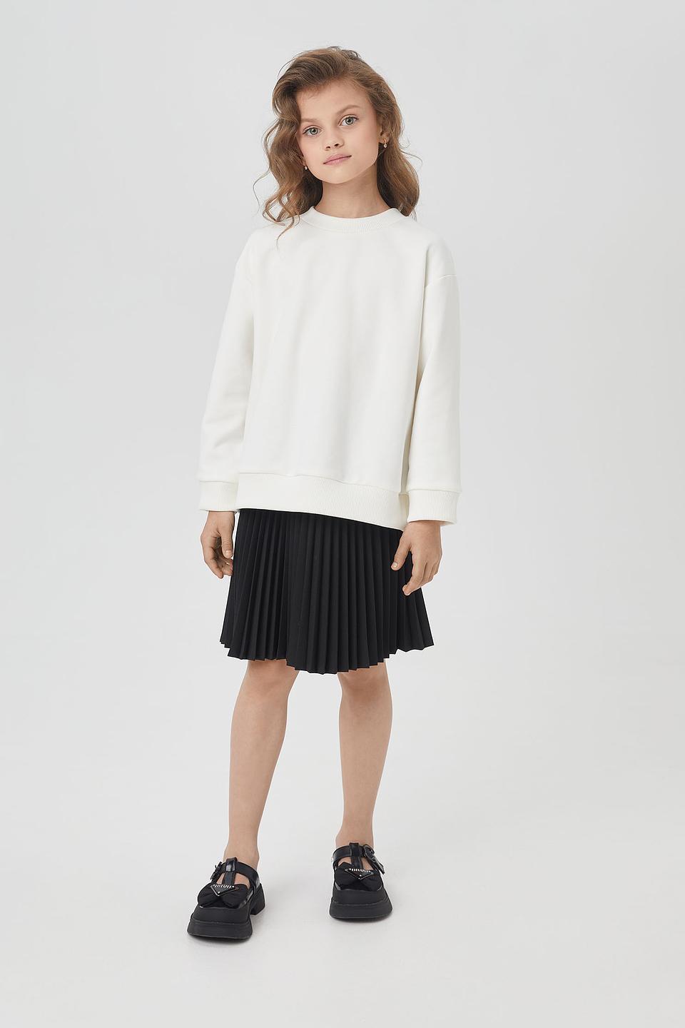 Белый свитшот Choupette для девочек