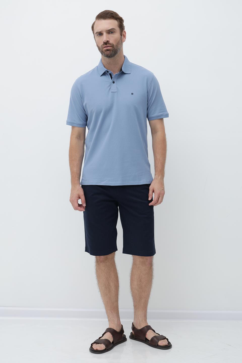 Поло Casa Moda голубое