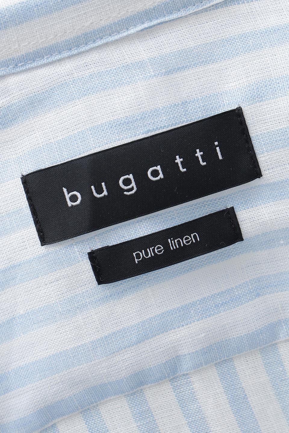 Рубашка кр Bugatti в полоску