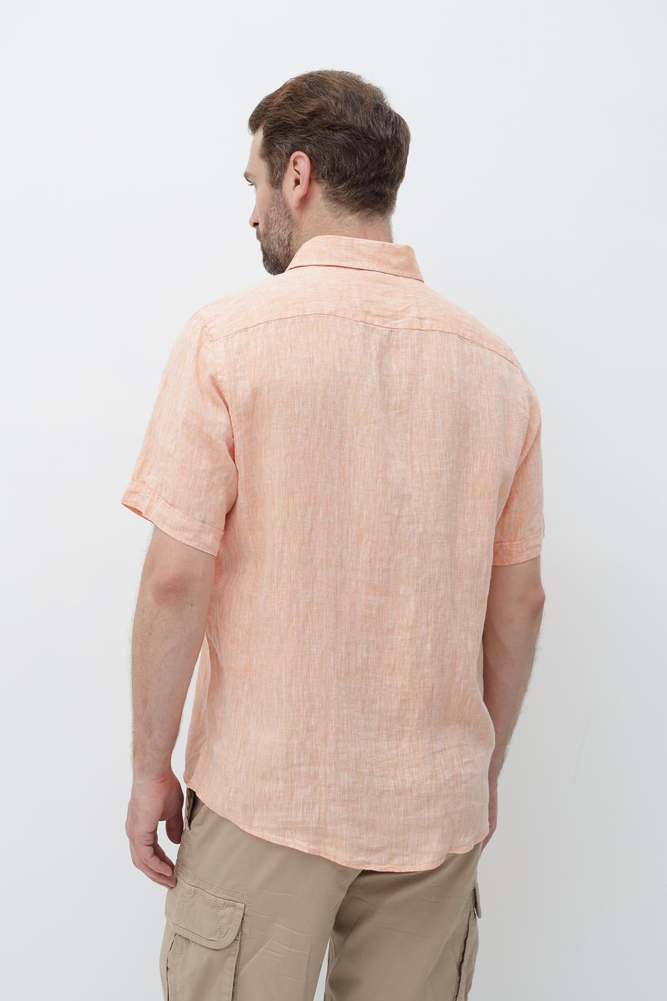 Рубашка кр Casa Moda персиковая