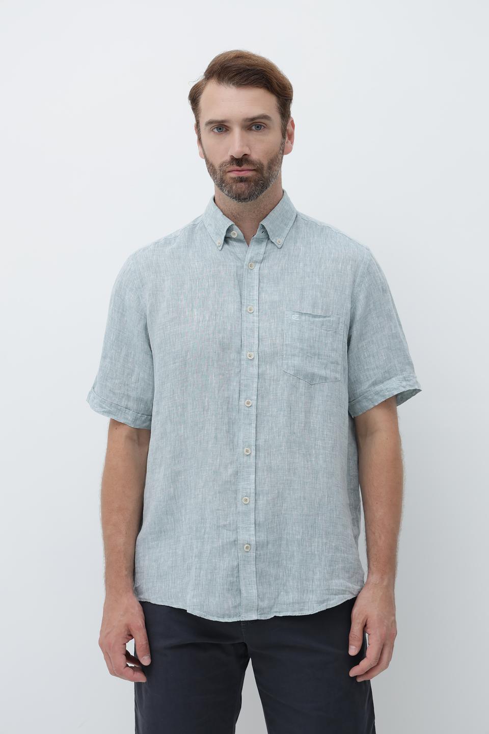 Рубашка кр-рукав Casa Moda мятный