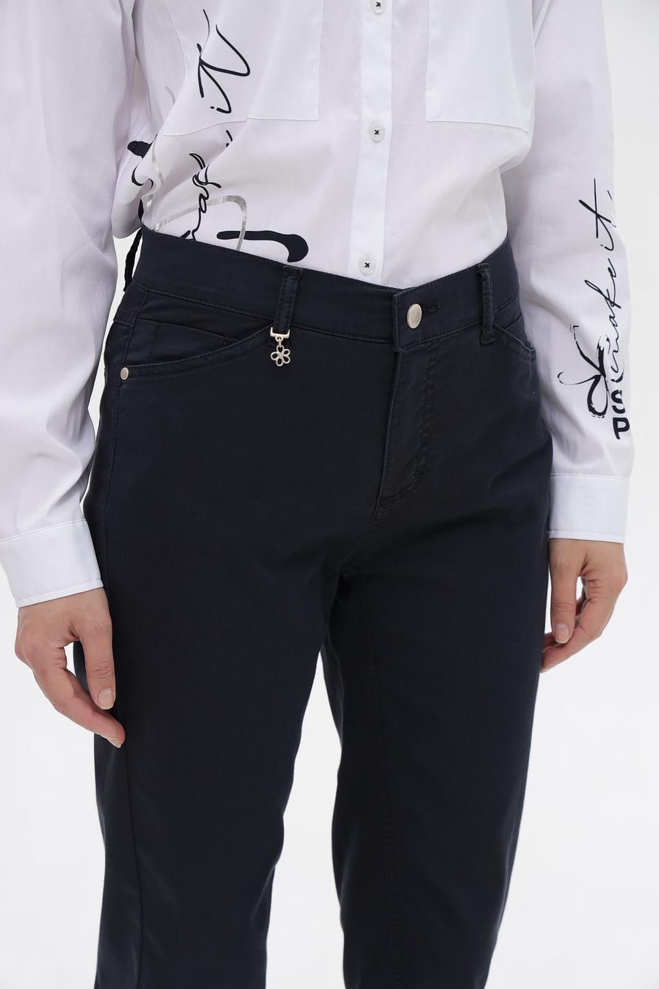 Капри Anna Montana тёмно-синие