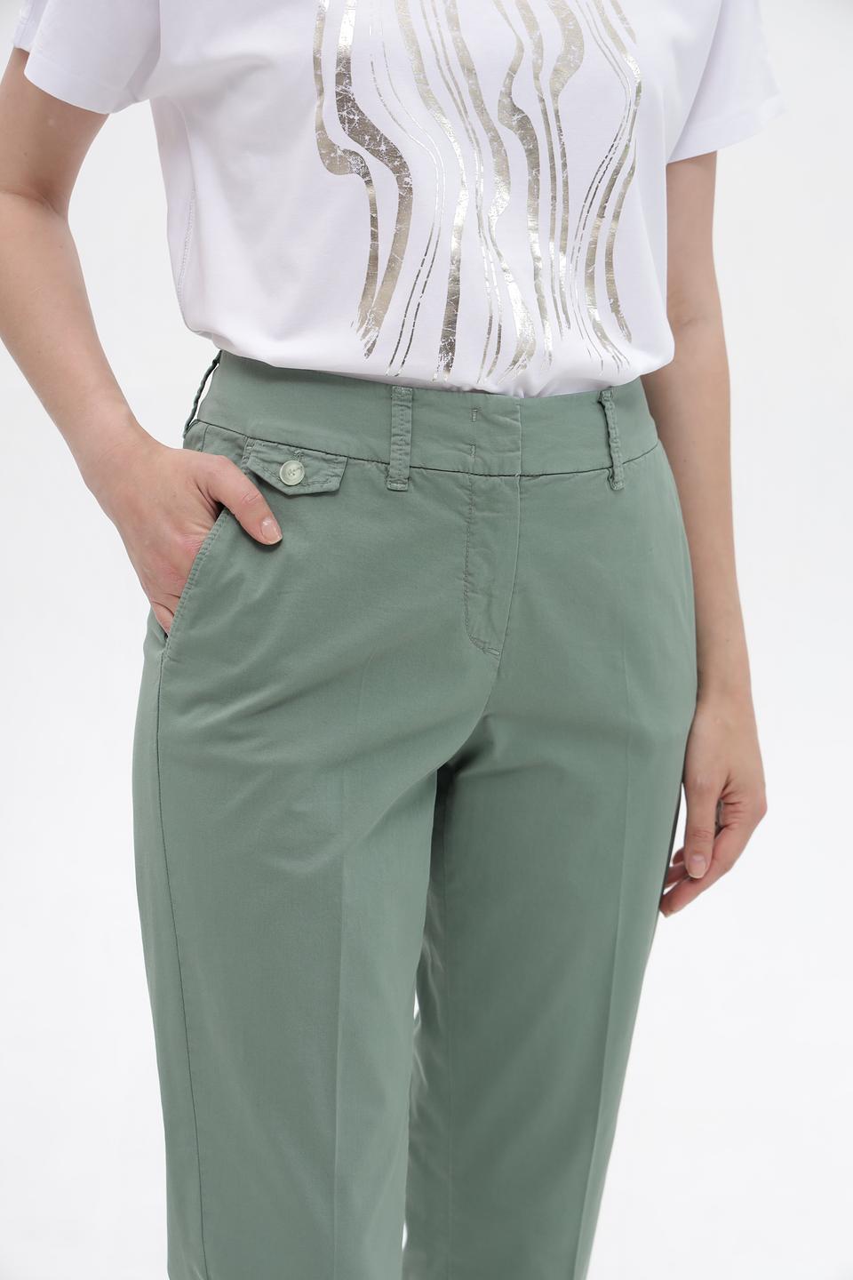 Брюки Gardeur Slim Fit оливковые