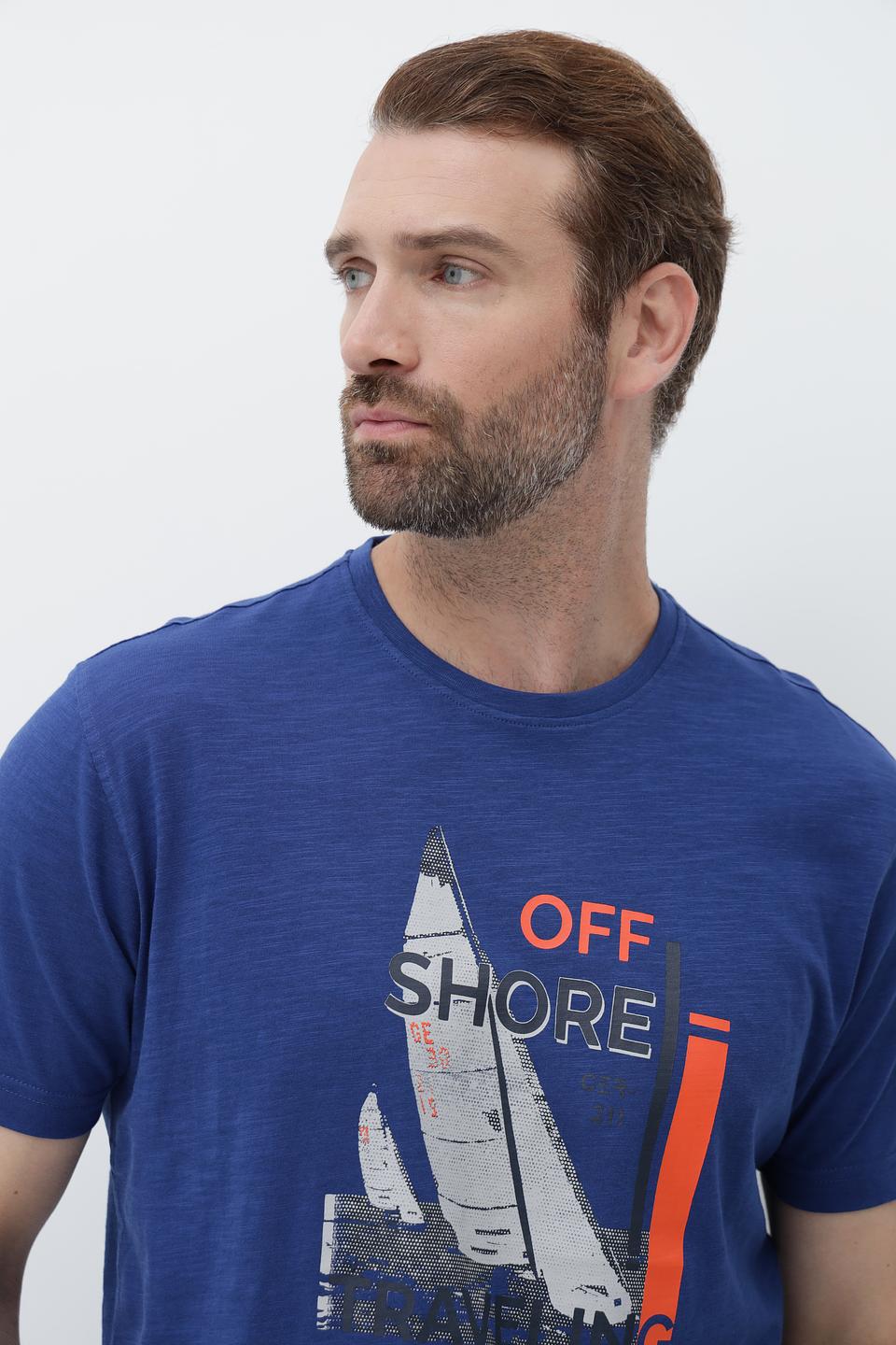 Футболка Granchio с принтом яхта