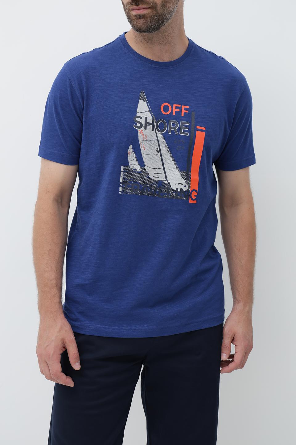 Футболка Granchio с принтом яхта