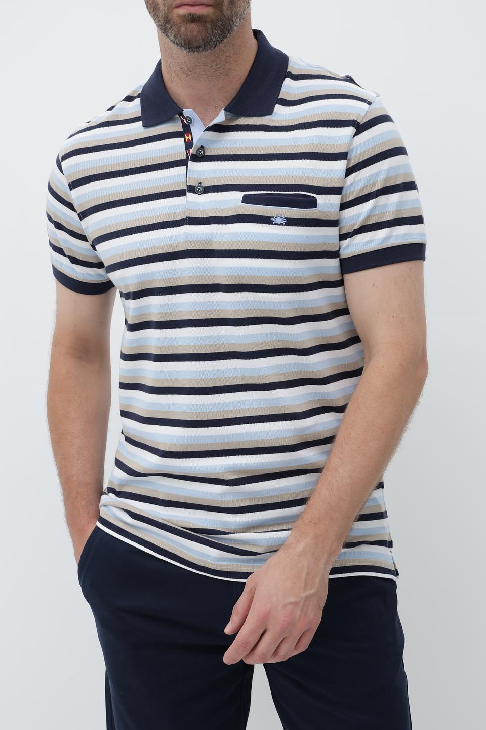 Поло Granchio в полоску