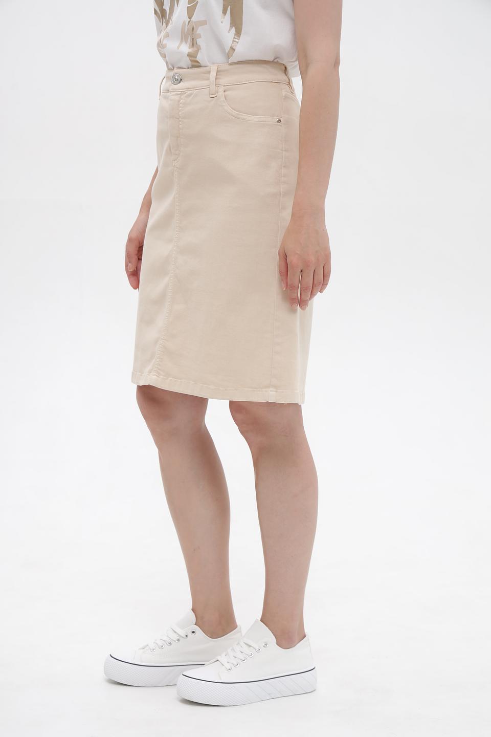 Юбка Gardeur хлопковая бежевая
