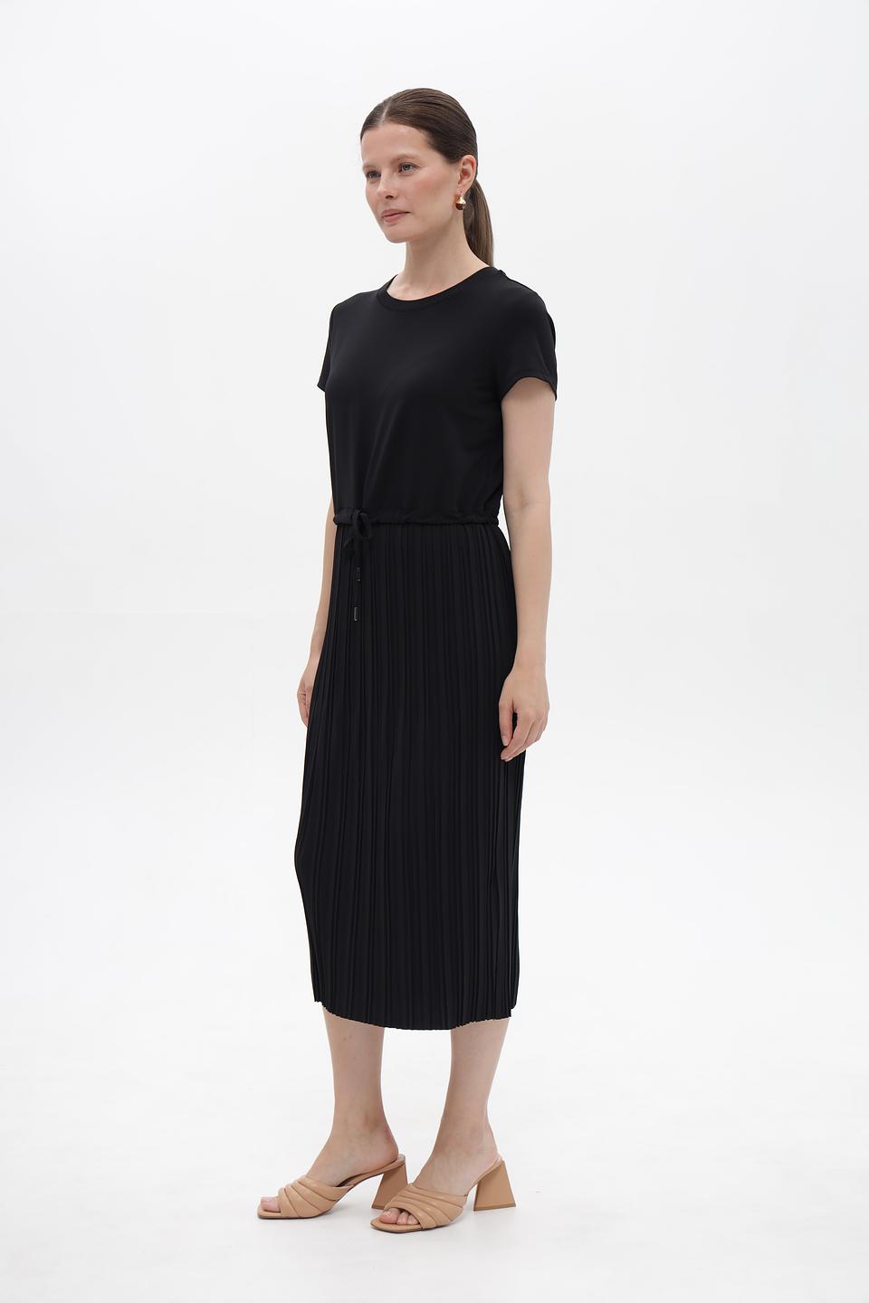 Платье Gerry Weber плиссе чёрное