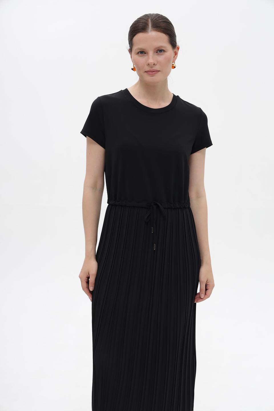 Платье Gerry Weber плиссе чёрное