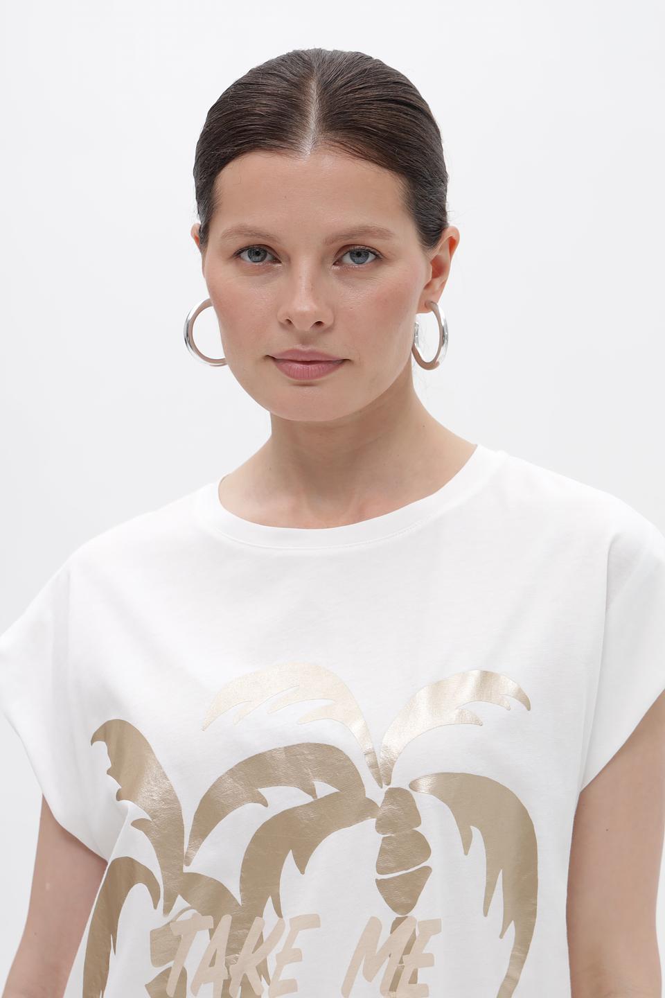 Футболка Marc Aurel с пальмами