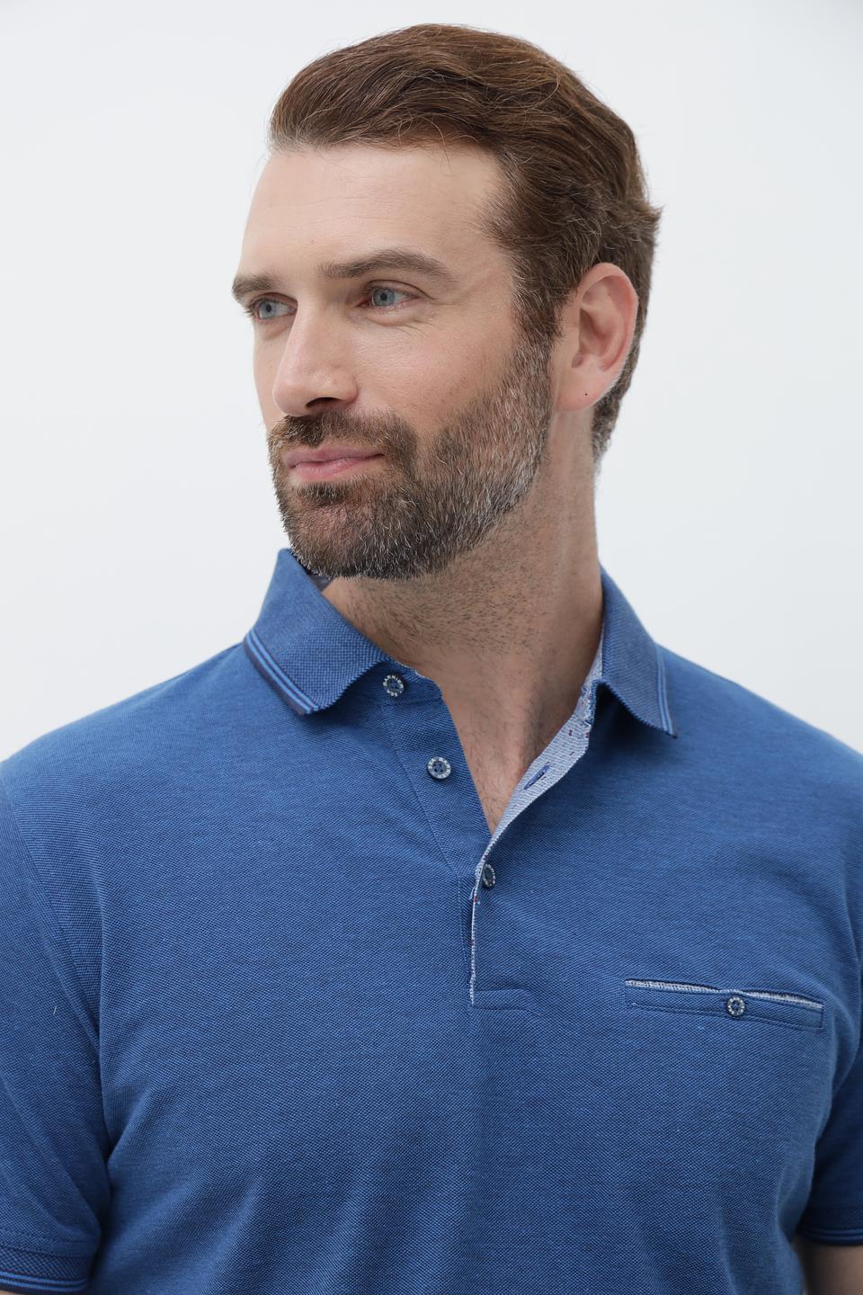 Поло Sea Barrier мужское синее