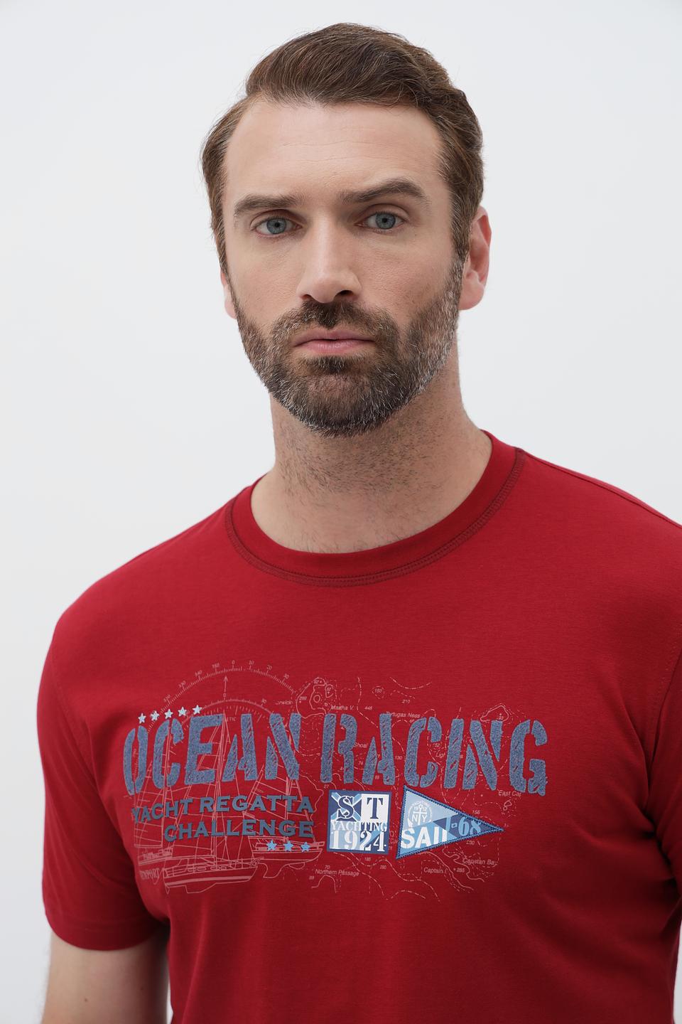 Футболка Sea Barrier с принтом