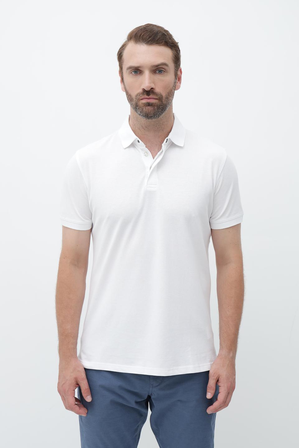 Поло Sea Barrier мужское белое