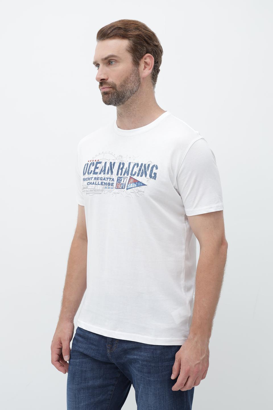 Футболка Sea Barrier с принтом