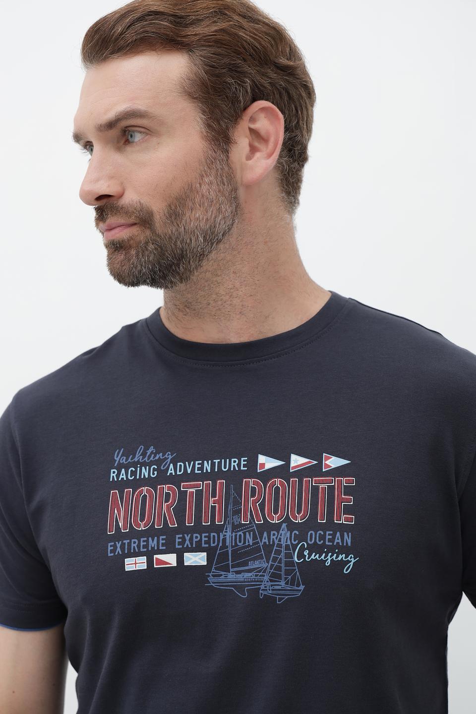 Футболка Sea Barrier с принтом