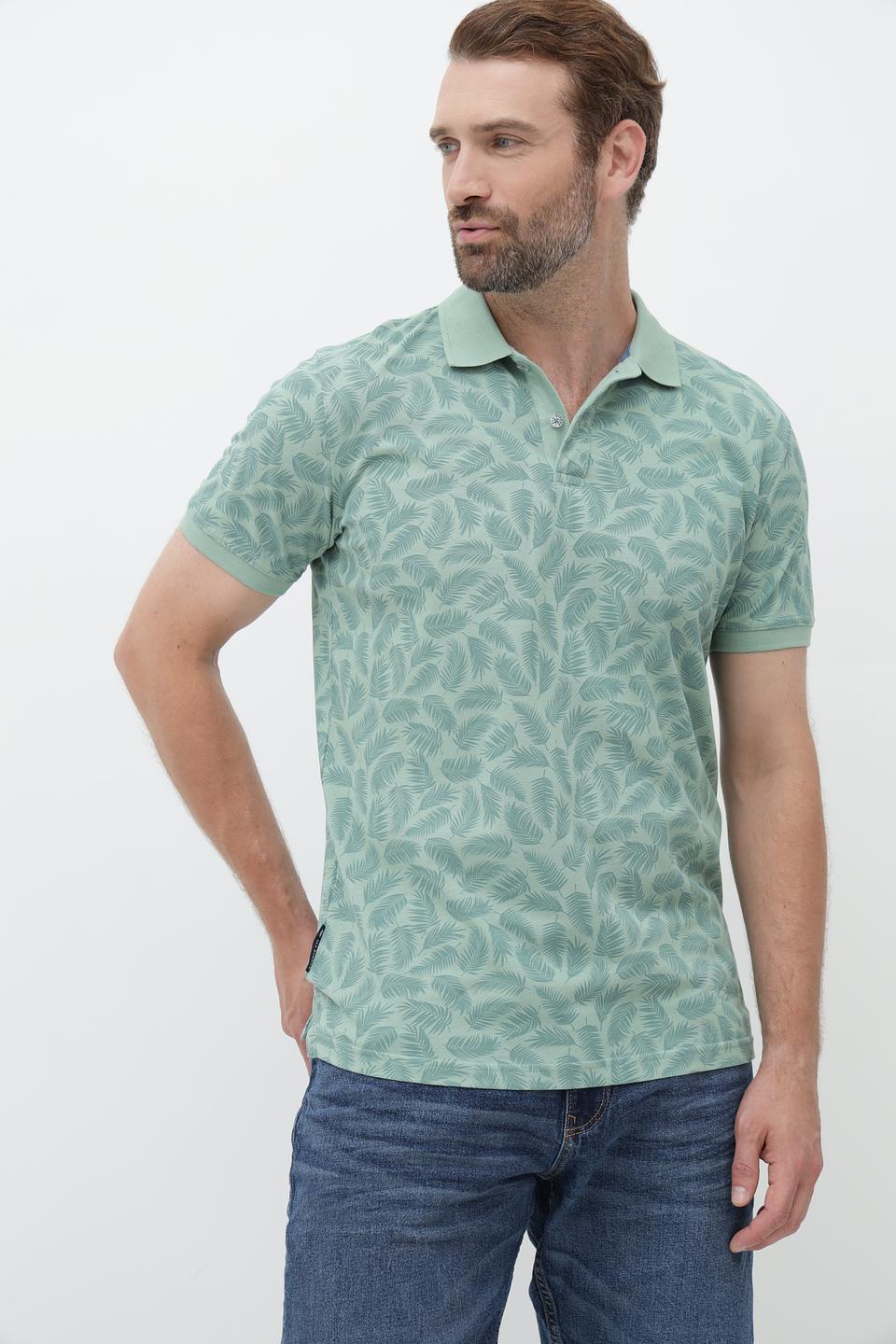 Поло Sea Barrier с принтом