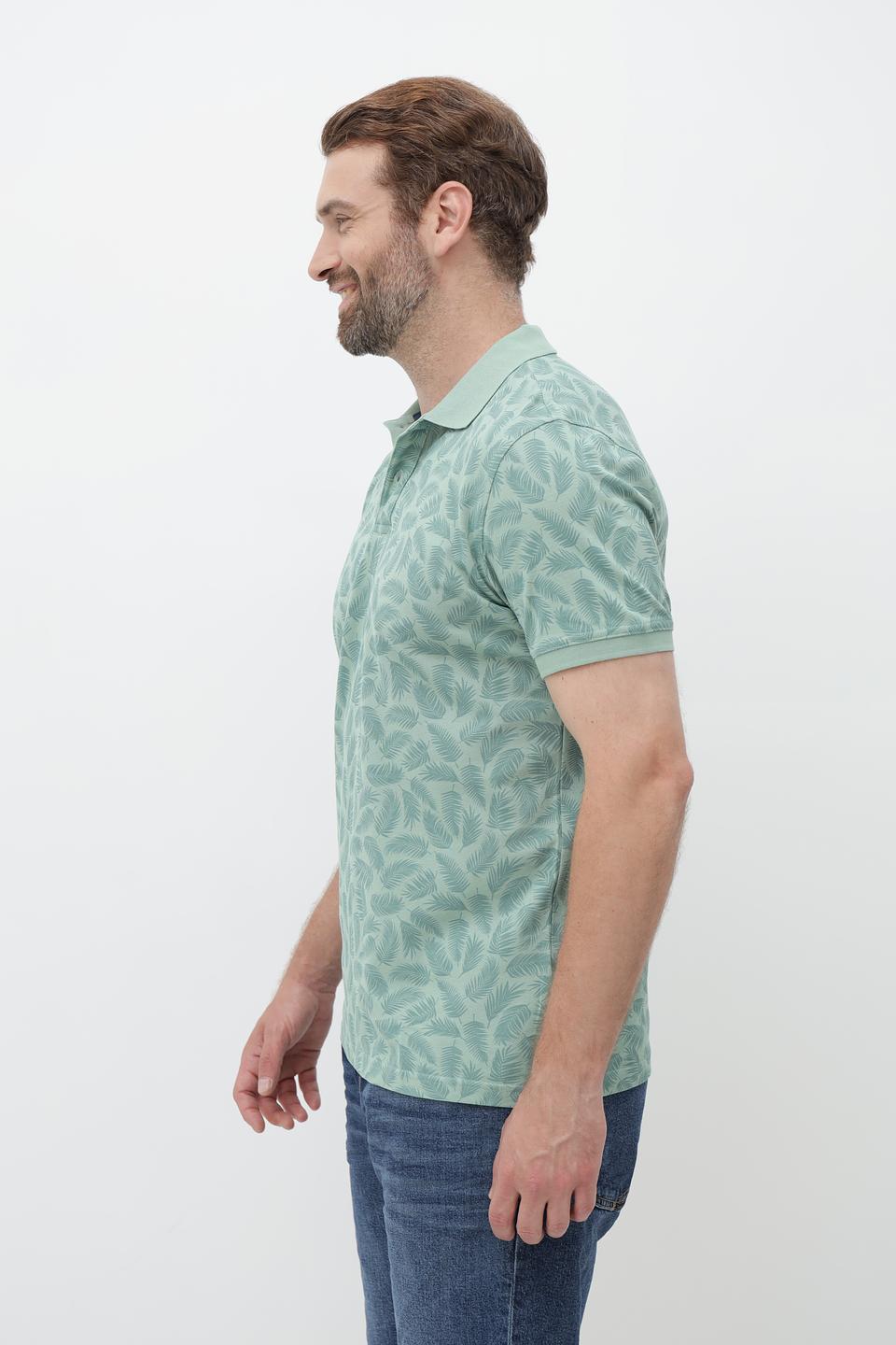 Поло Sea Barrier с принтом