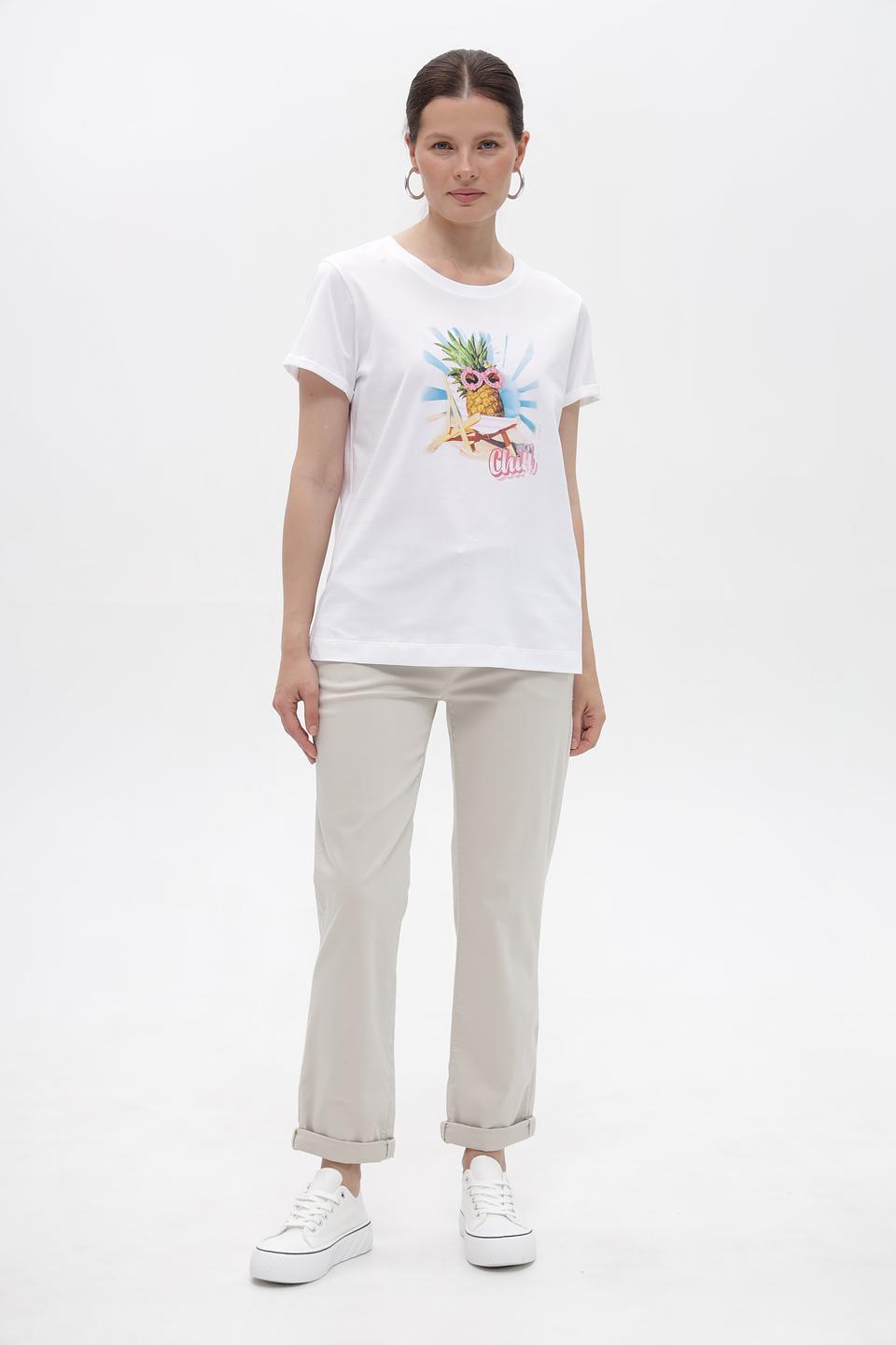 Футболка Marc Cain с ананасом