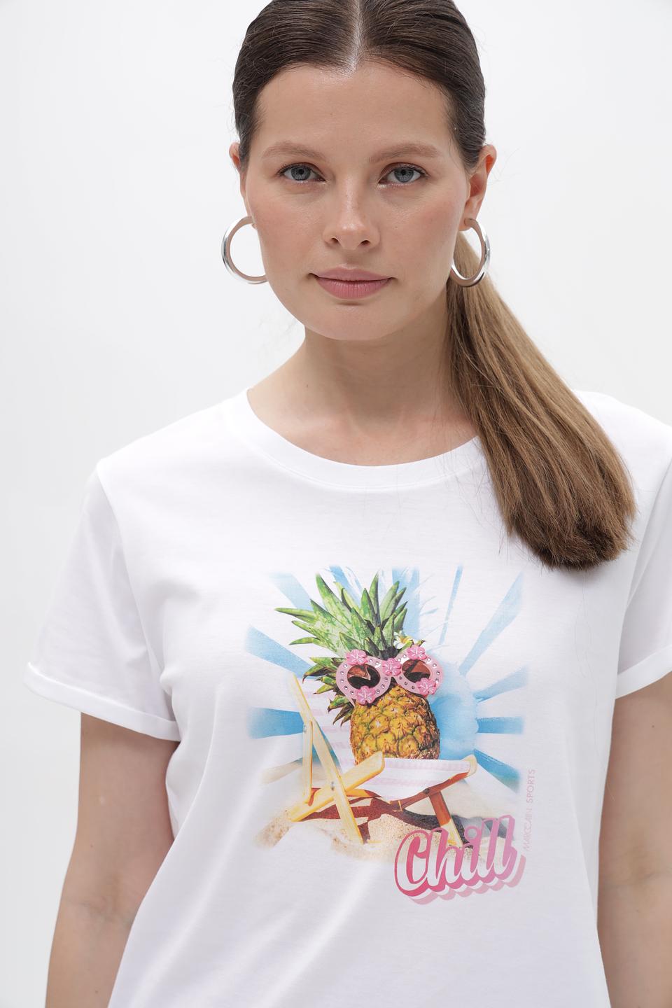 Футболка Marc Cain с ананасом